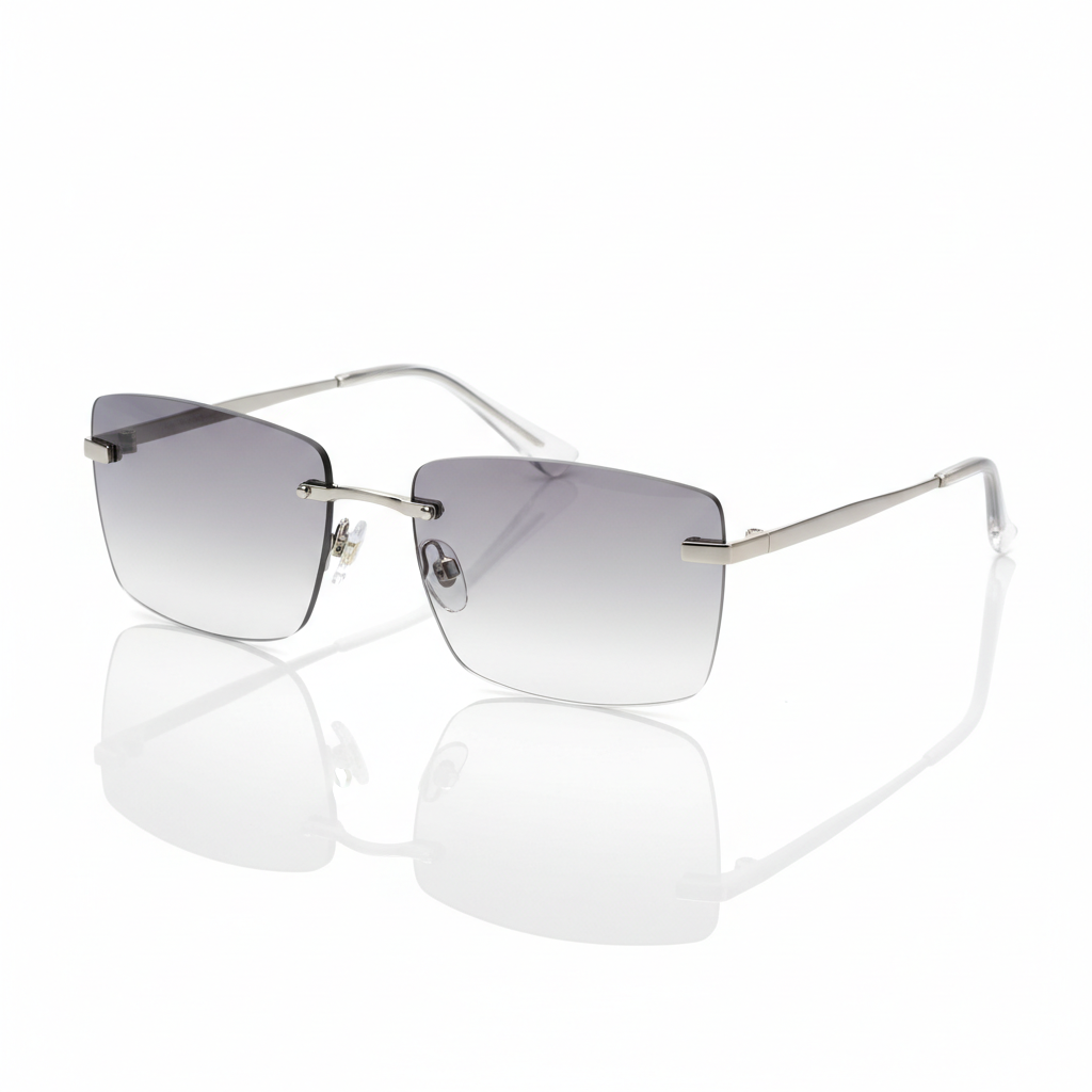 Gafas de Sol Sin Montura Rectangulares