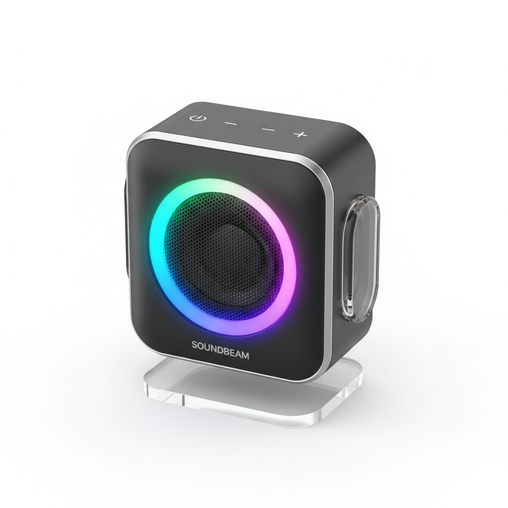 Altavoz Bluetooth Mini Portátil con LED