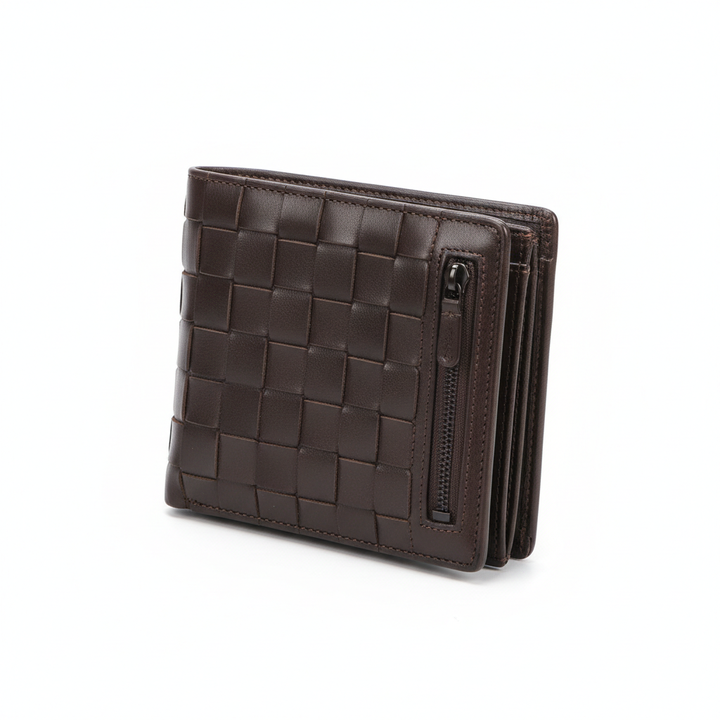 Cartera Multi-Tarjeta Tejida a Mano